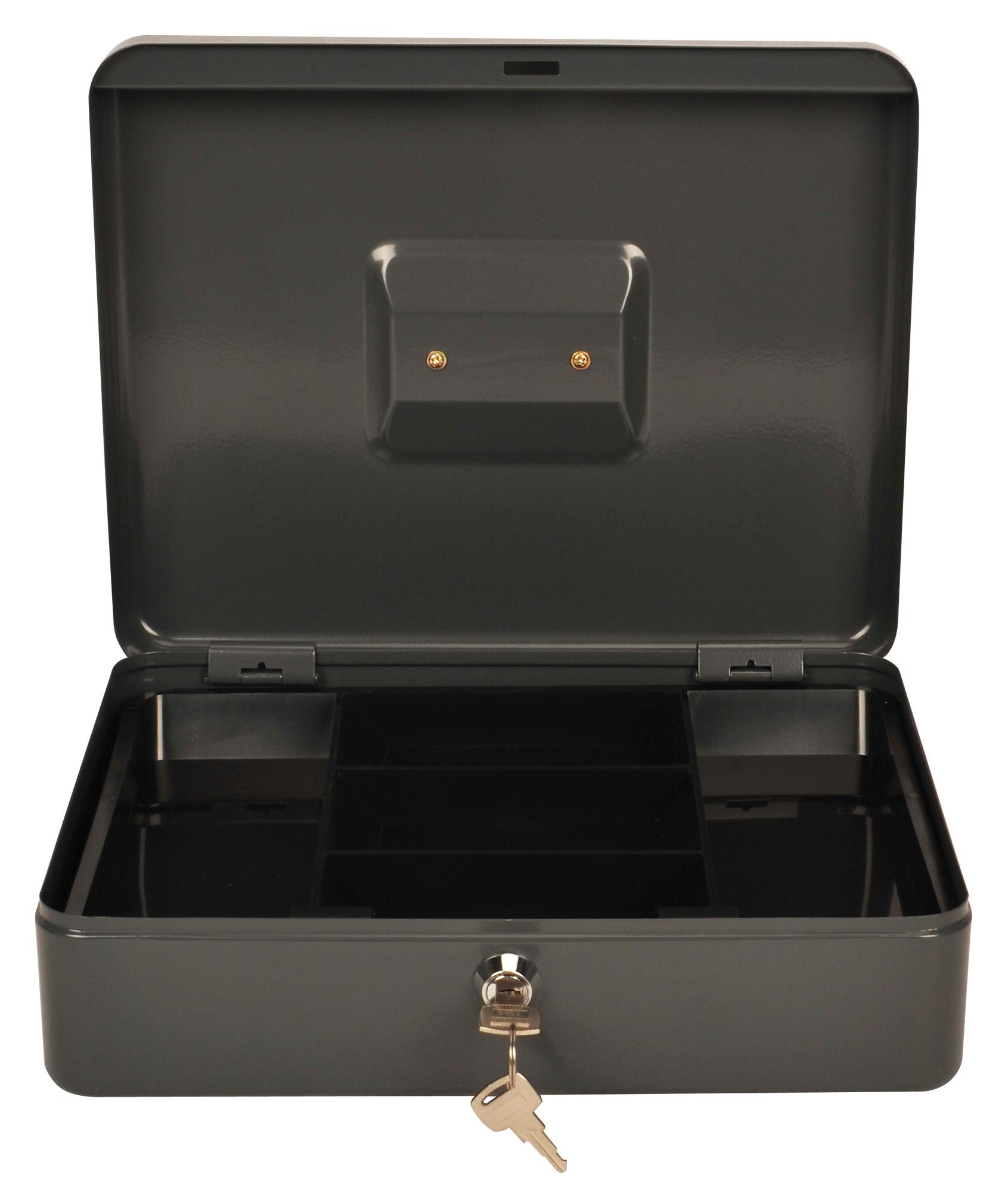 Ящик для денег Cactus CS-CB-004GY серый