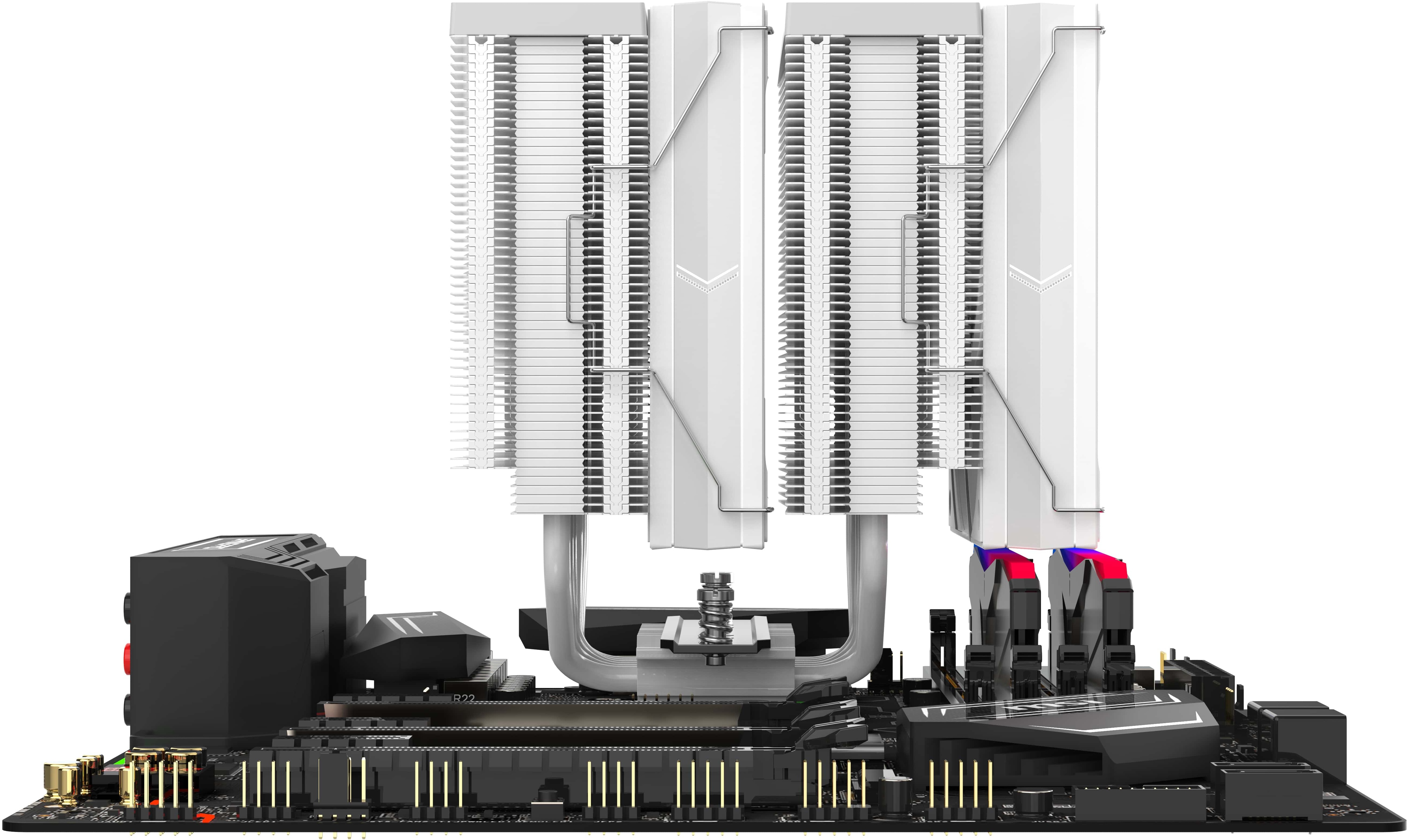 Кулер для процессора Sama A60W белый (A60-WHWNNXOX-G)