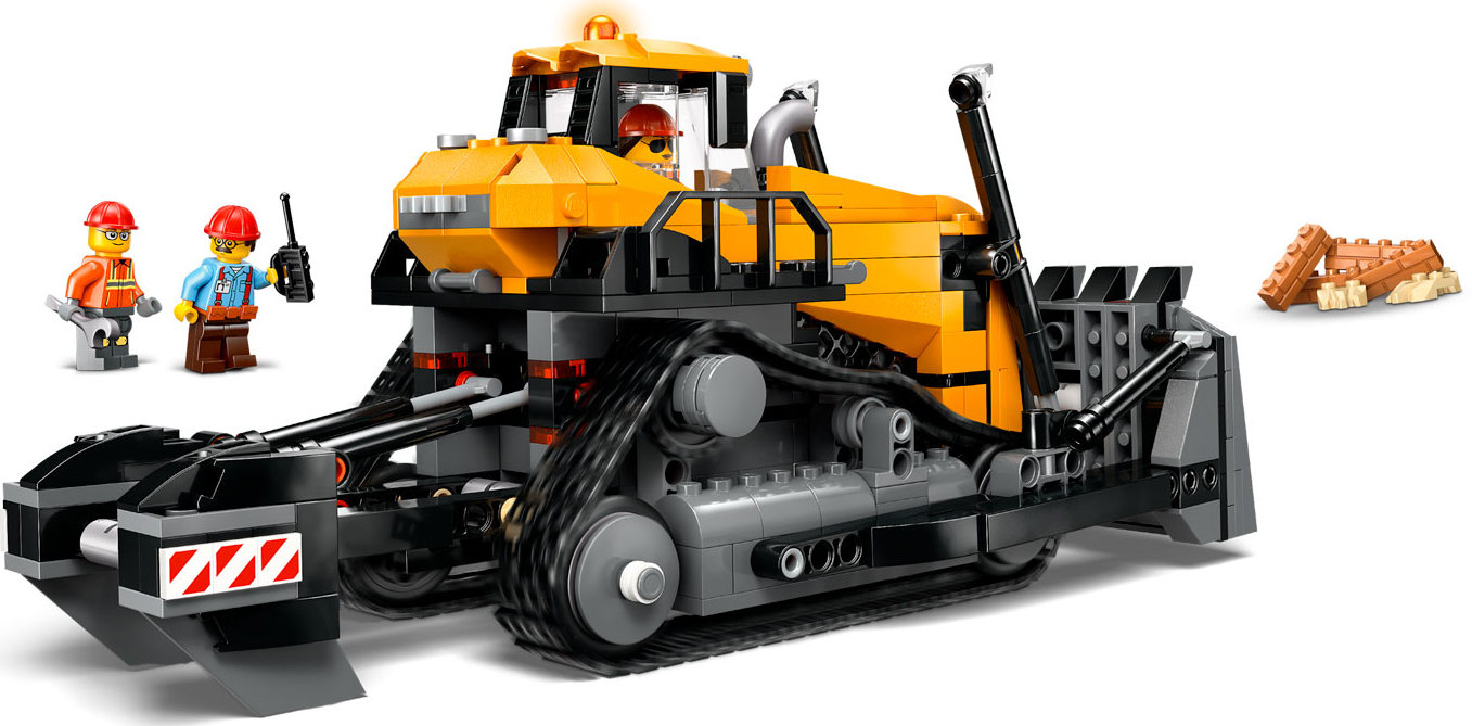 Конструктор Lego City Желтый бульдозер (60466)