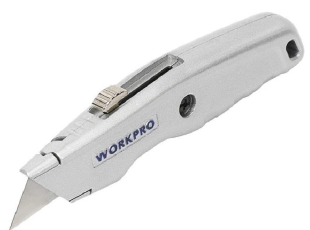Нож строительный WorkPro WP213006