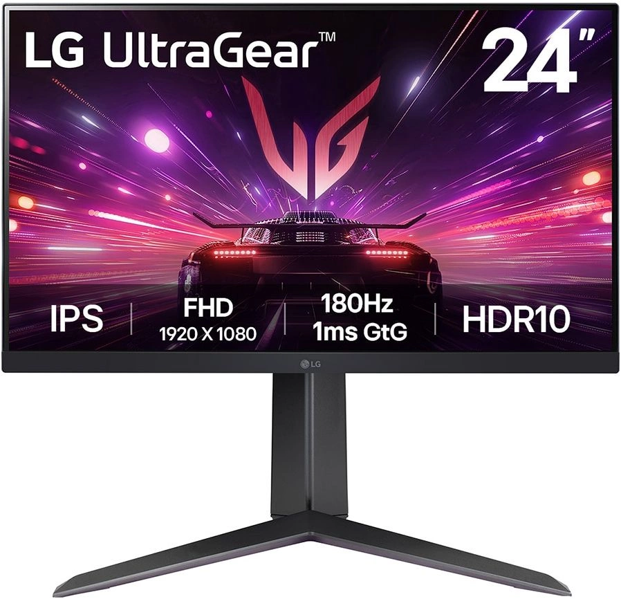 Монитор LG UltraWide 24GS65F-B черный