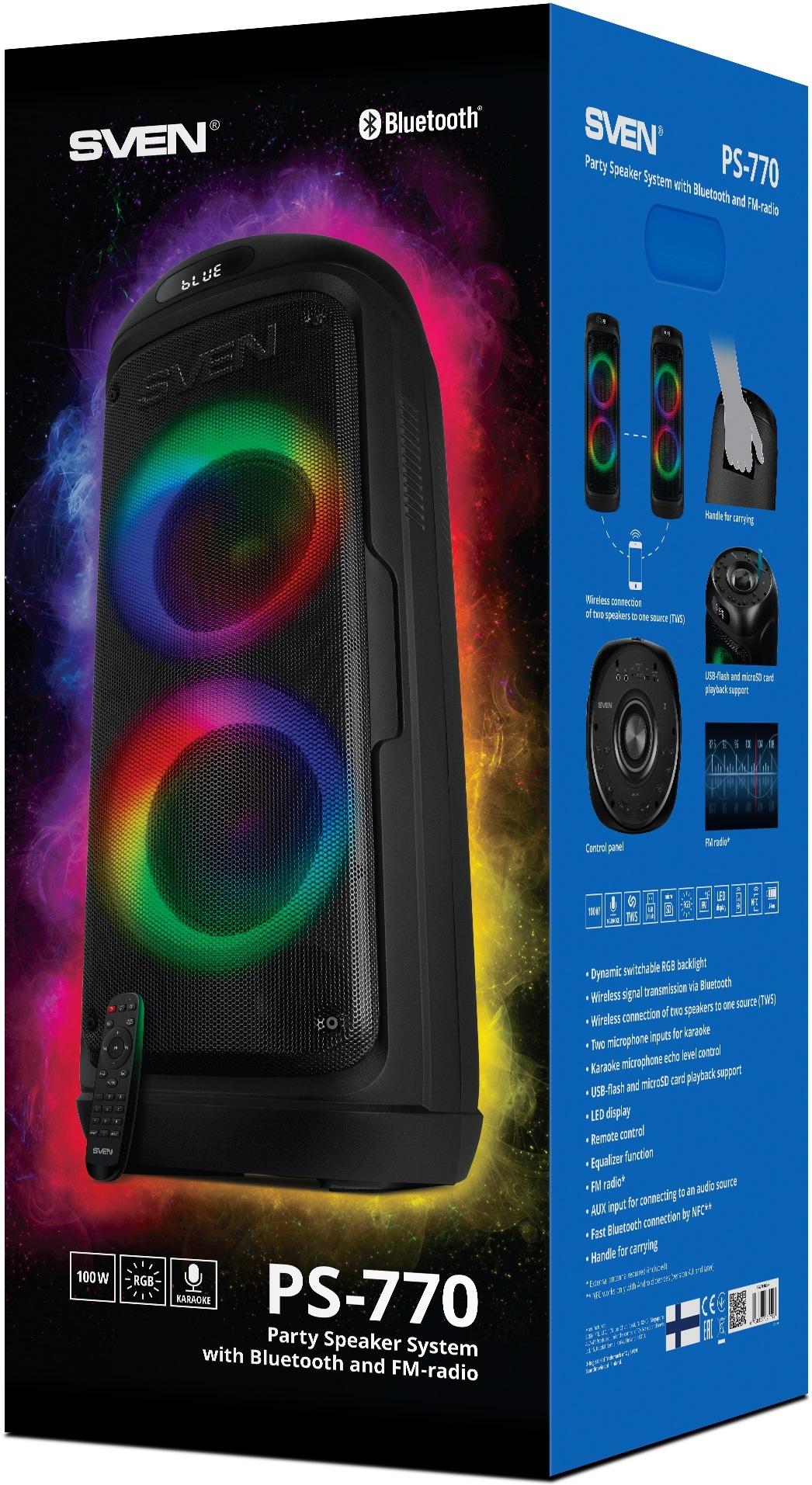 Колонка для вечеринок Sven PS-770 (SV-021719)