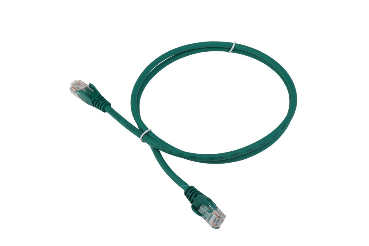 Патч-корд Lanmaster LAN-PC45/U5E-2.0-GN зеленый