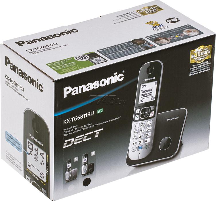 Радиотелефон DECT Panasonic KX-TG6811RUB