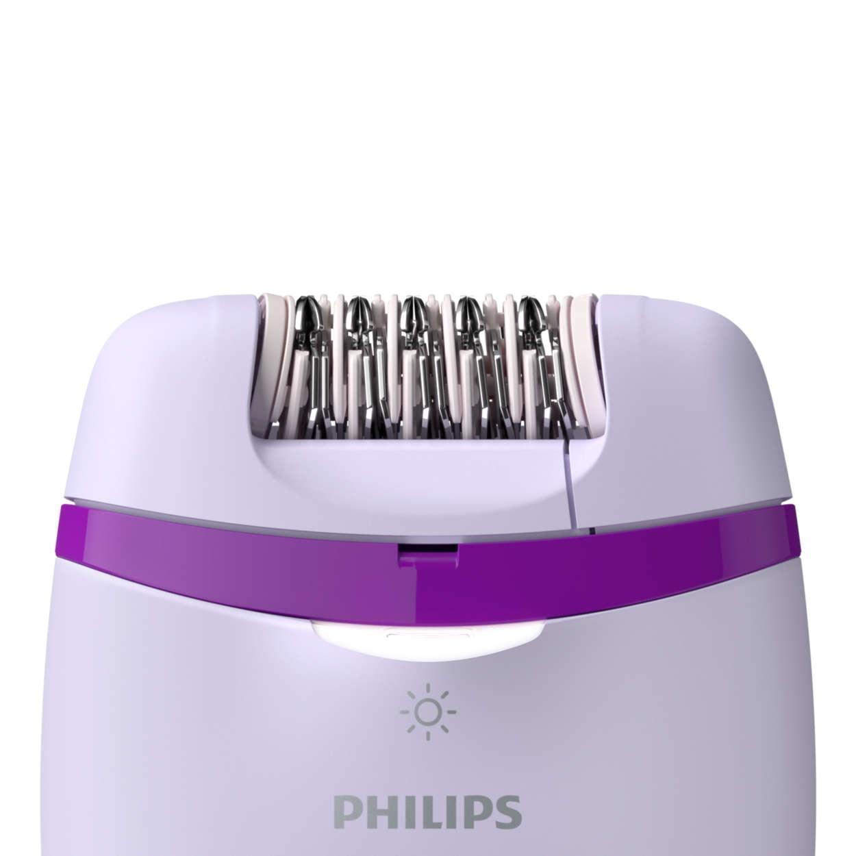 Эпилятор Philips BRE275/00 белый/сиреневый