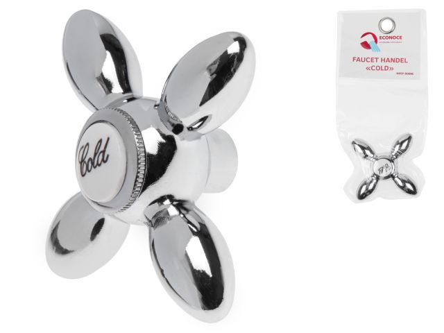 Маховик для вентильного смесителя, серия 9 "COLD" (Маховик "Холодная вода") (ECONOCE)