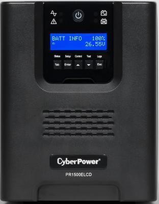Источник бесперебойного питания CyberPower PR 1500 LCD (PR1500ELCD)