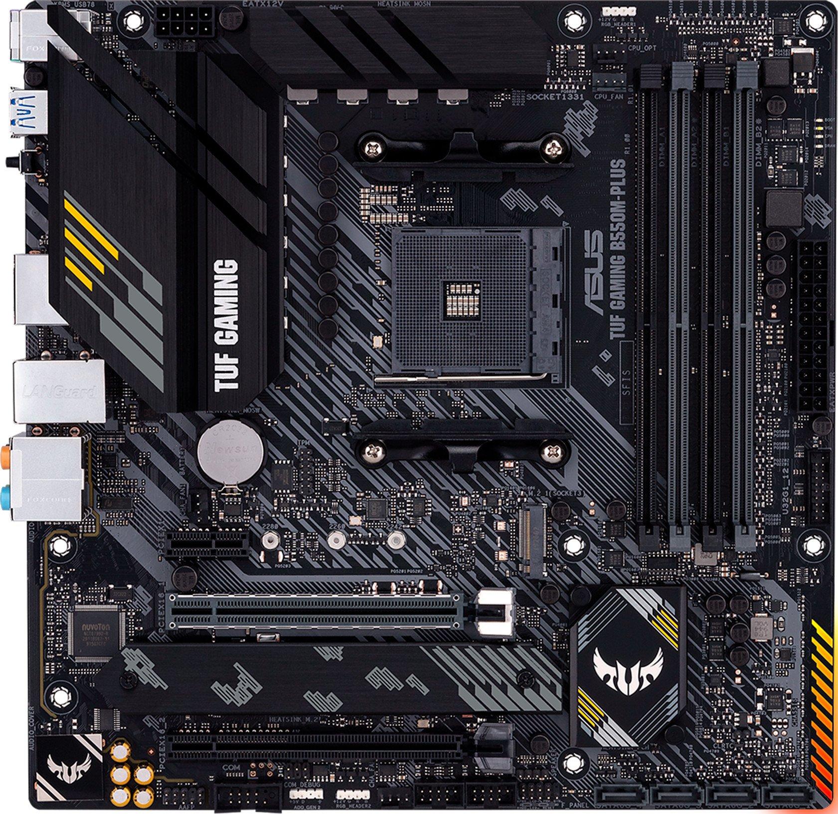 Материнская плата ASUS TUF Gaming B550M-Plus DDR4