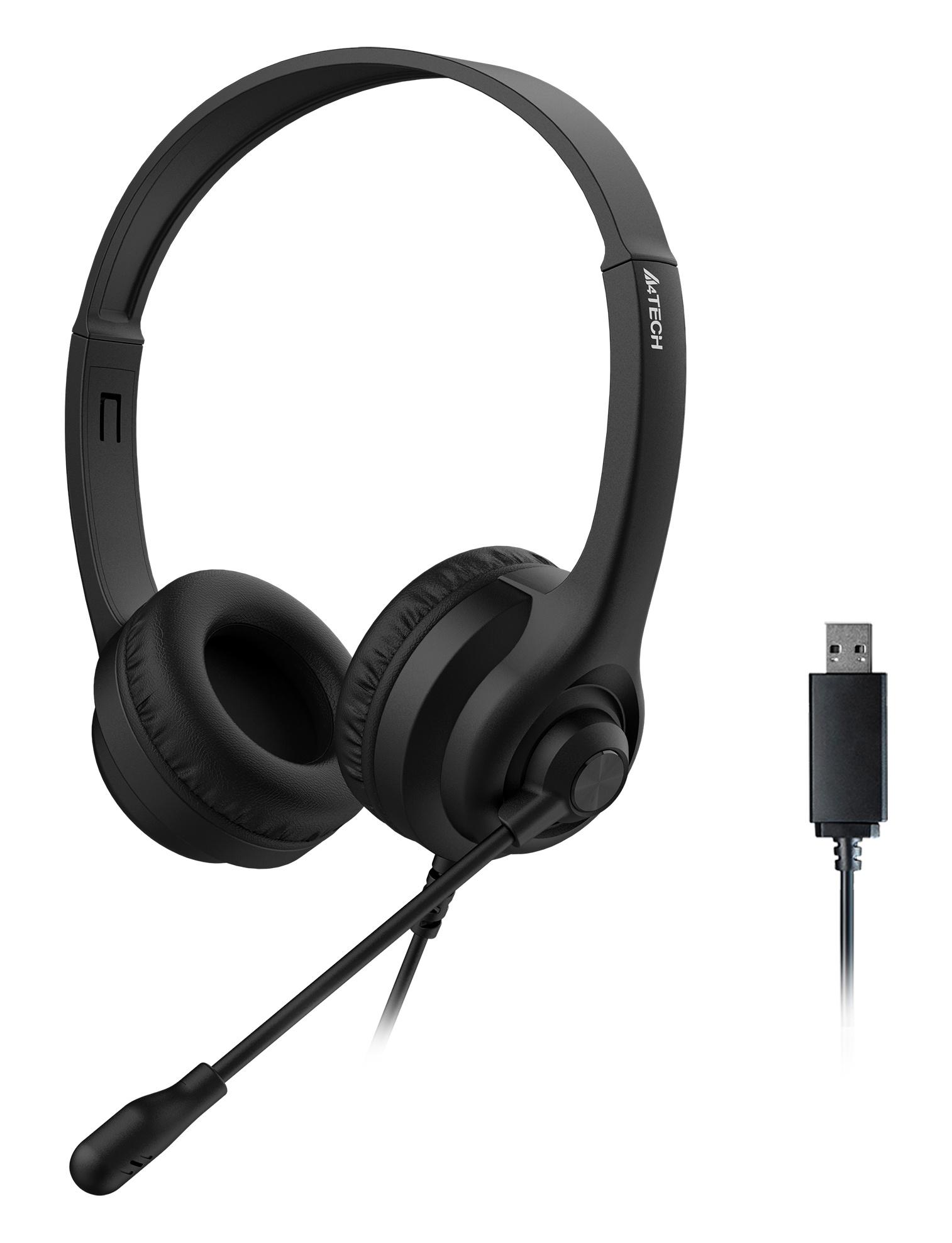 Наушники A4Tech HU-8 черный