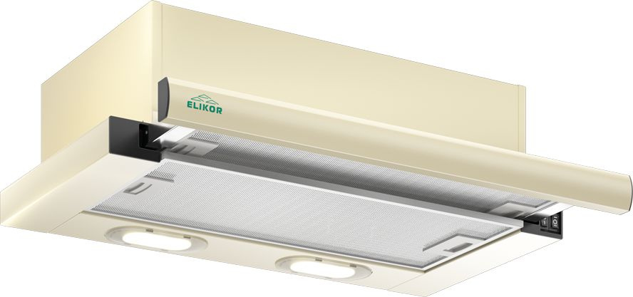 Кухонная вытяжка Elikor Интегра 60П-400-В2Л топленое молоко (КВ II М-400-60-260)