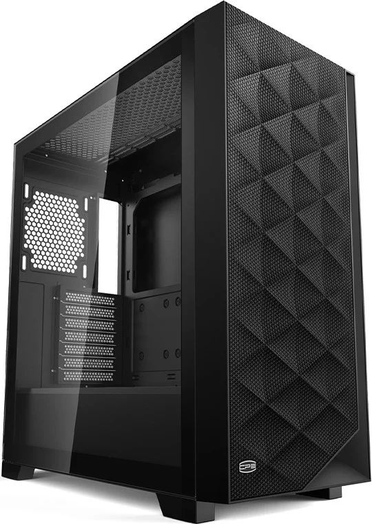 Корпус PCCooler C3D510 BK ARGB черный без БП (C3D510-BKP3-GL)