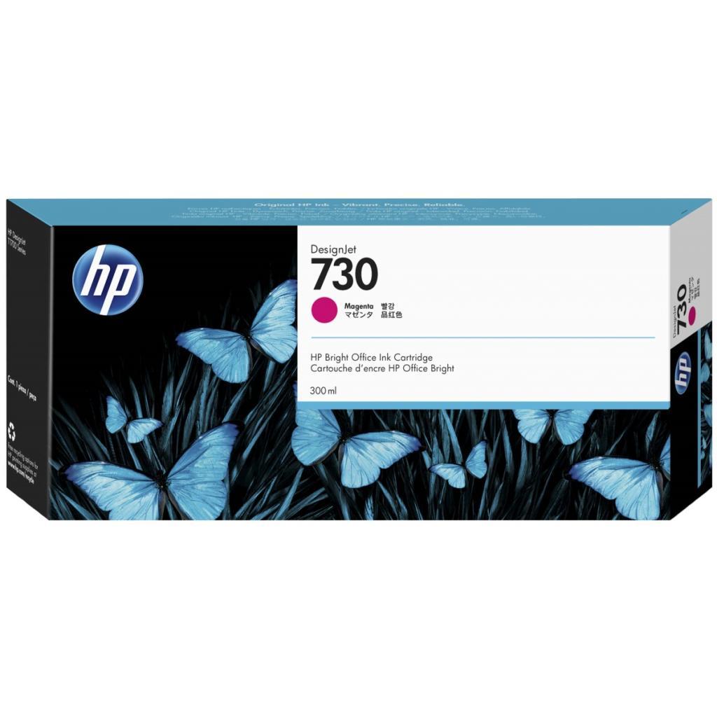 Картридж HP 730 пурпурный (P2V69A)