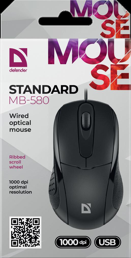 Мышь Defender Standard MB-580 (52580)