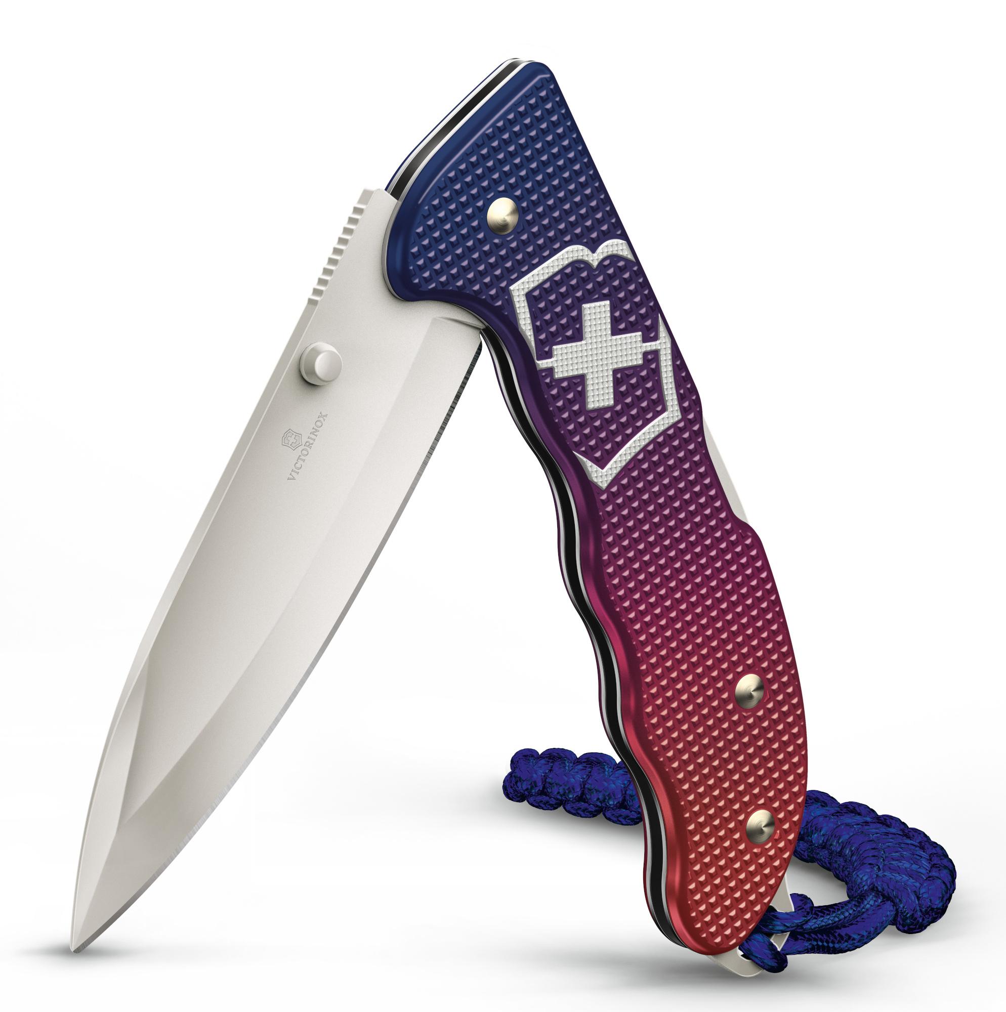 Туристический нож Victorinox Evoke Alox синий/красный (0.9415.D221)