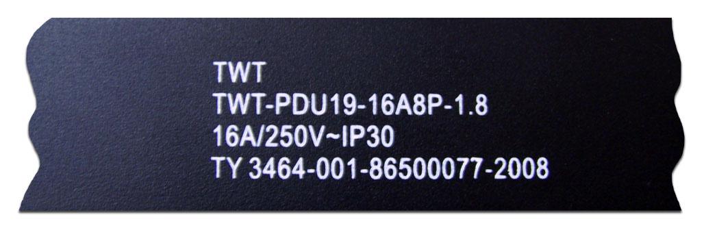 Блок распределения питания TWT TWT-PDU19-16A8P-1.8