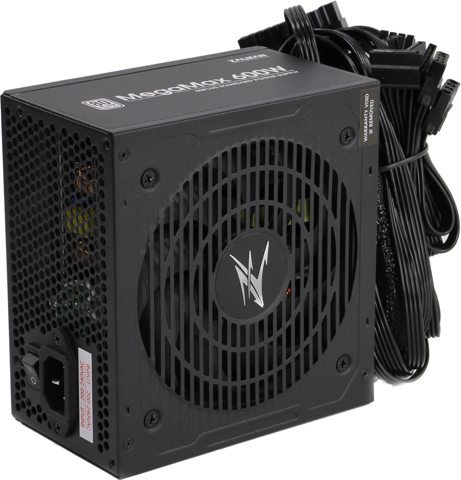 Блок питания Zalman MegaMax TXll 600W (ZM600-TXII)