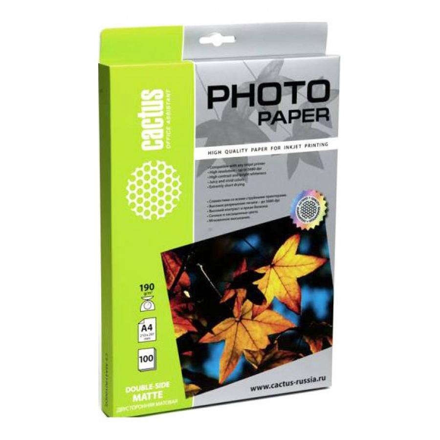 Фотобумага Cactus CS-MA4190100DS