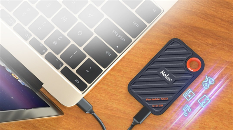 Внешний накопитель Netac ZX20 II 2TB (NT01ZX20II-2T0-32BK)