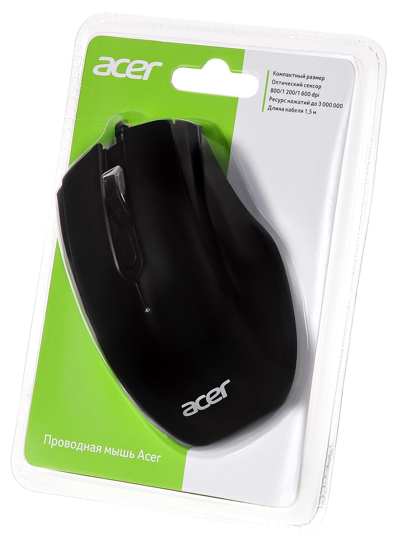 Мышь Acer OMW020 черный (ZL.MCEEE.004)