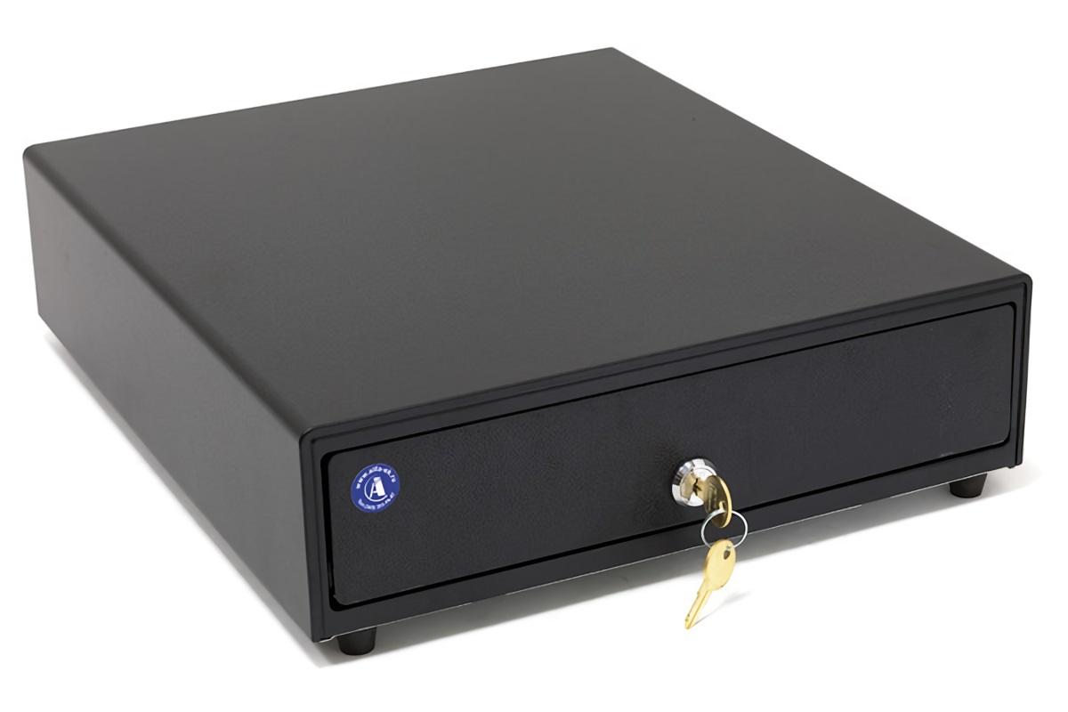 Ящик денежный Атол CD-330 черный (38709)