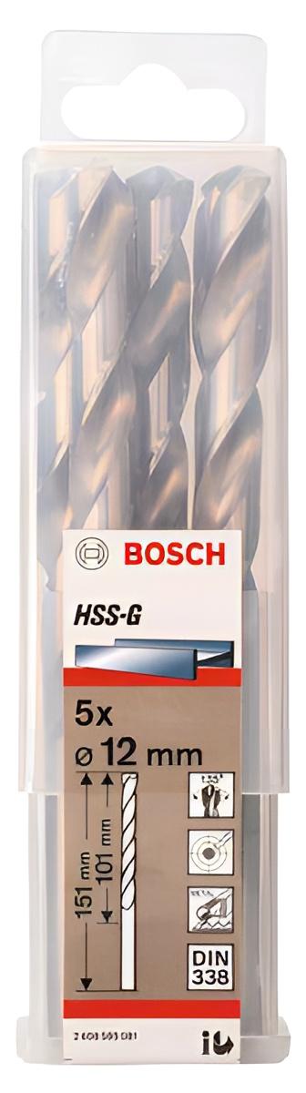 Сверло Bosch HSS-G Standard 12.0мм по металлу 2.608.595.081