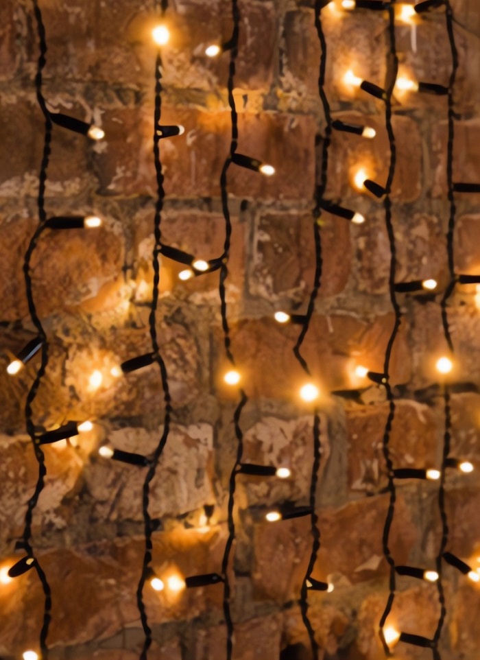 Светодиодная гирлянда ULED Дождь ULED-WF-800-220V-(B-F-GL/GL)