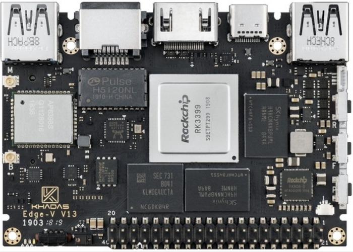 Одноплатный компьютер Khadas Edge-V Pro (KEGV-P-002)