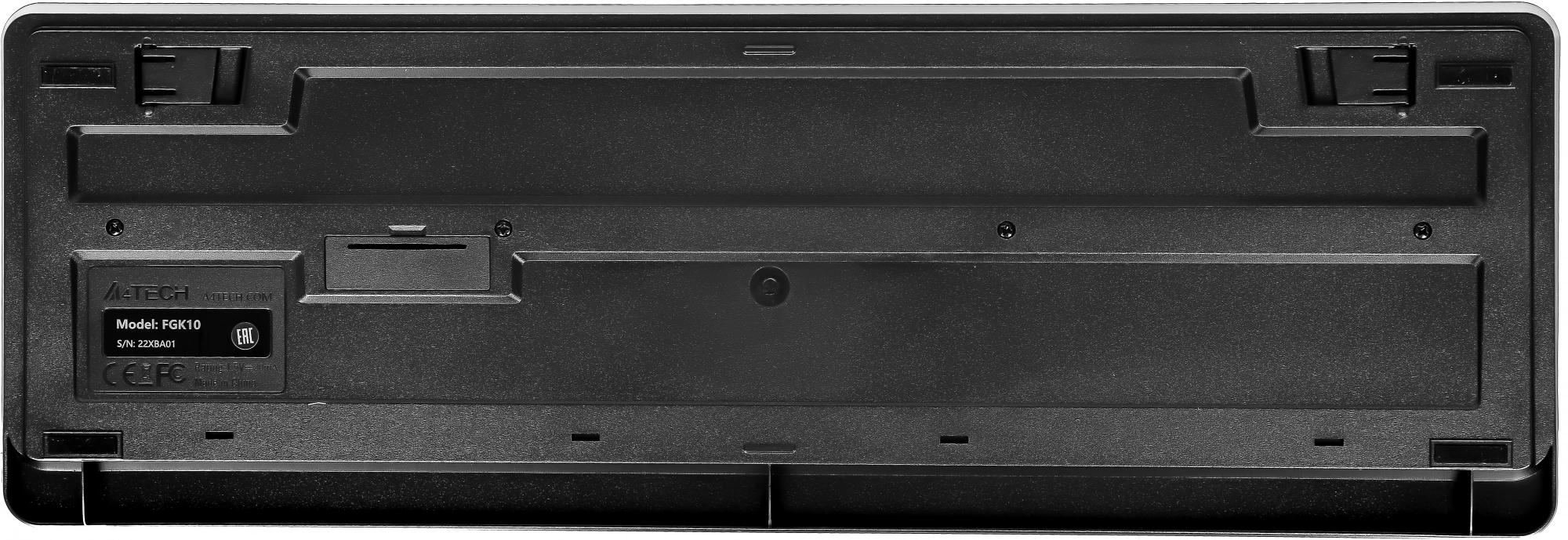 Набор периферии A4Tech Fstyler FG1012 черный/серый
