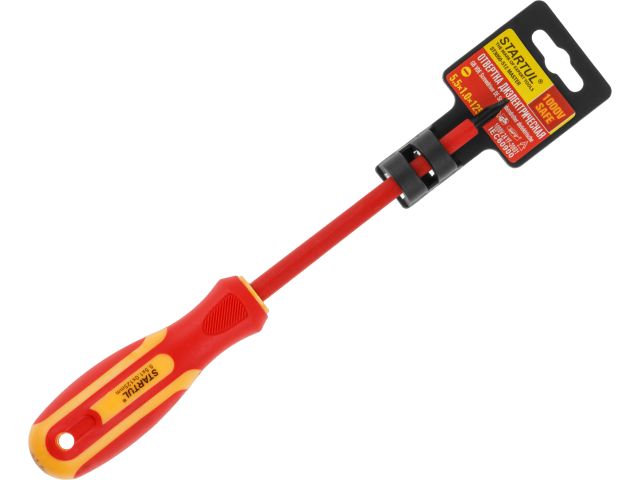 Отвертка "-" 5,5x125мм диэлектрическая STARTUL MASTER (ST3050-512)