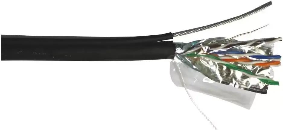Кабель Lanmaster LAN-5EUTP-WP-OUT 305м черный