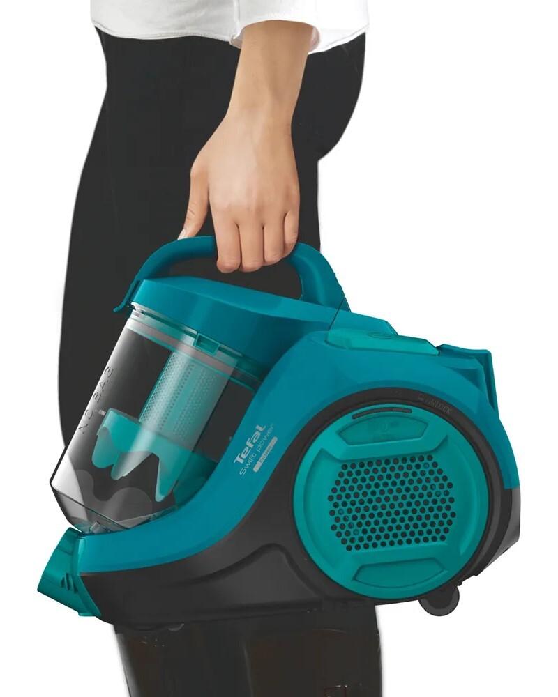 Пылесос Tefal TW2922EA бирюзовый/черный