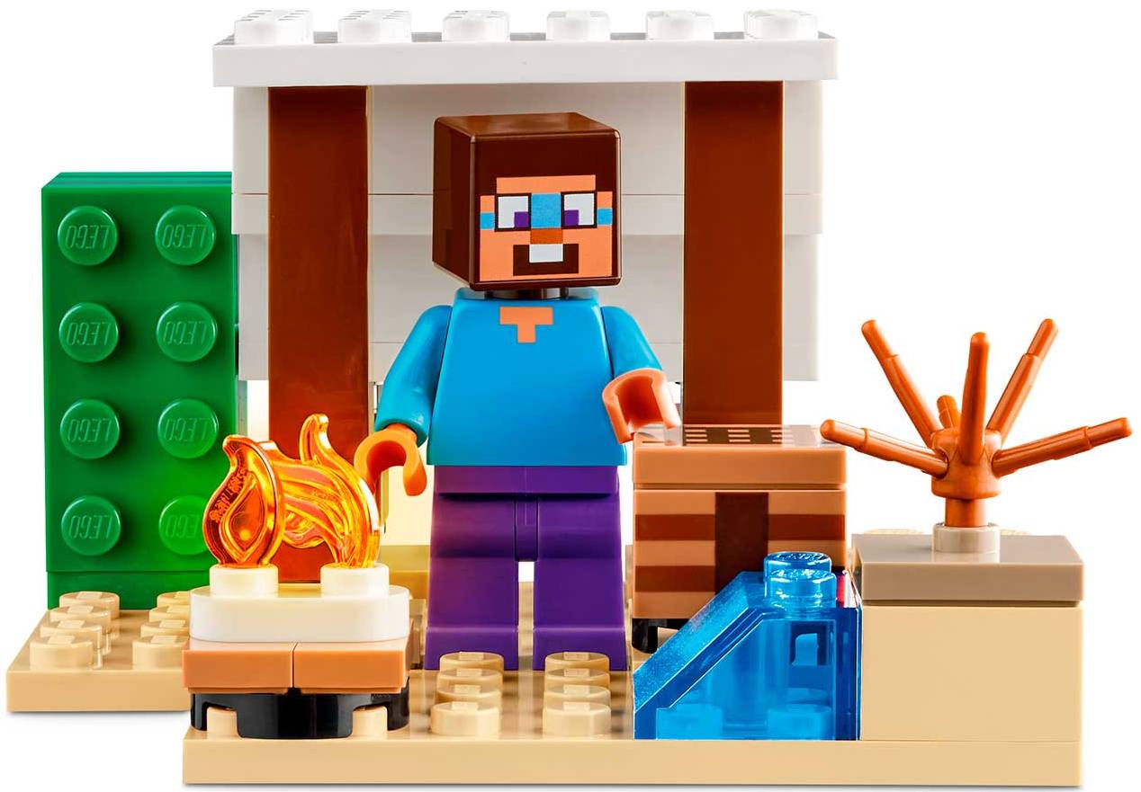 Конструктор Lego Minecraft Экспедиция Стива в пустыню (21251)