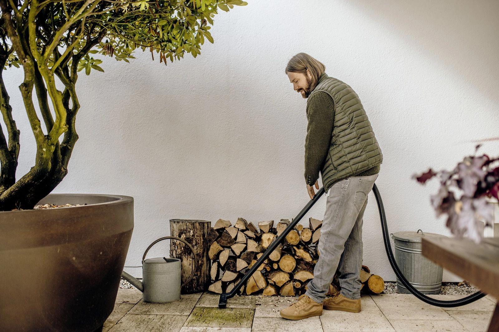 Пылесос Karcher KWD 3 S V-15/4/20 AE желтый (1.628-448.0)