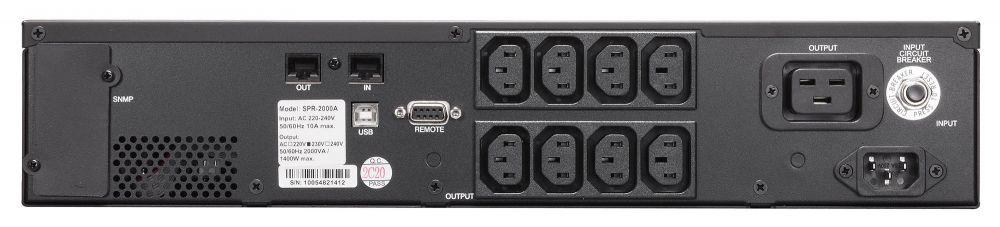 Источник бесперебойного питания Powercom SPR-2000 LCD