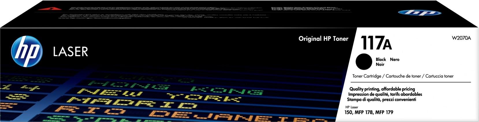 Картридж HP 117A черный (W2070A)