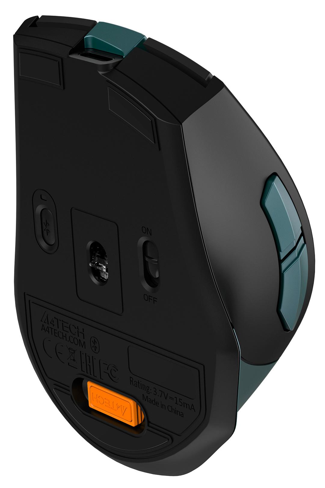 Мышь A4Tech Fstyler FB35C Midnight green