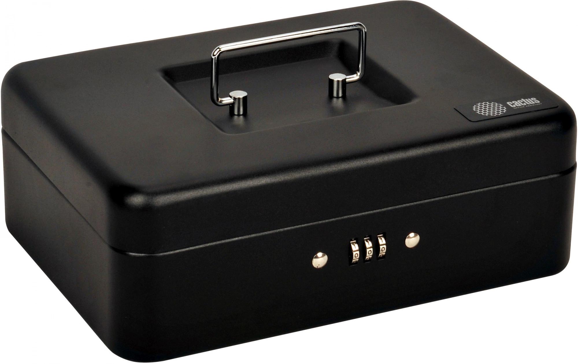 Ящик для денег Cactus CS-DCB-003 графитовый