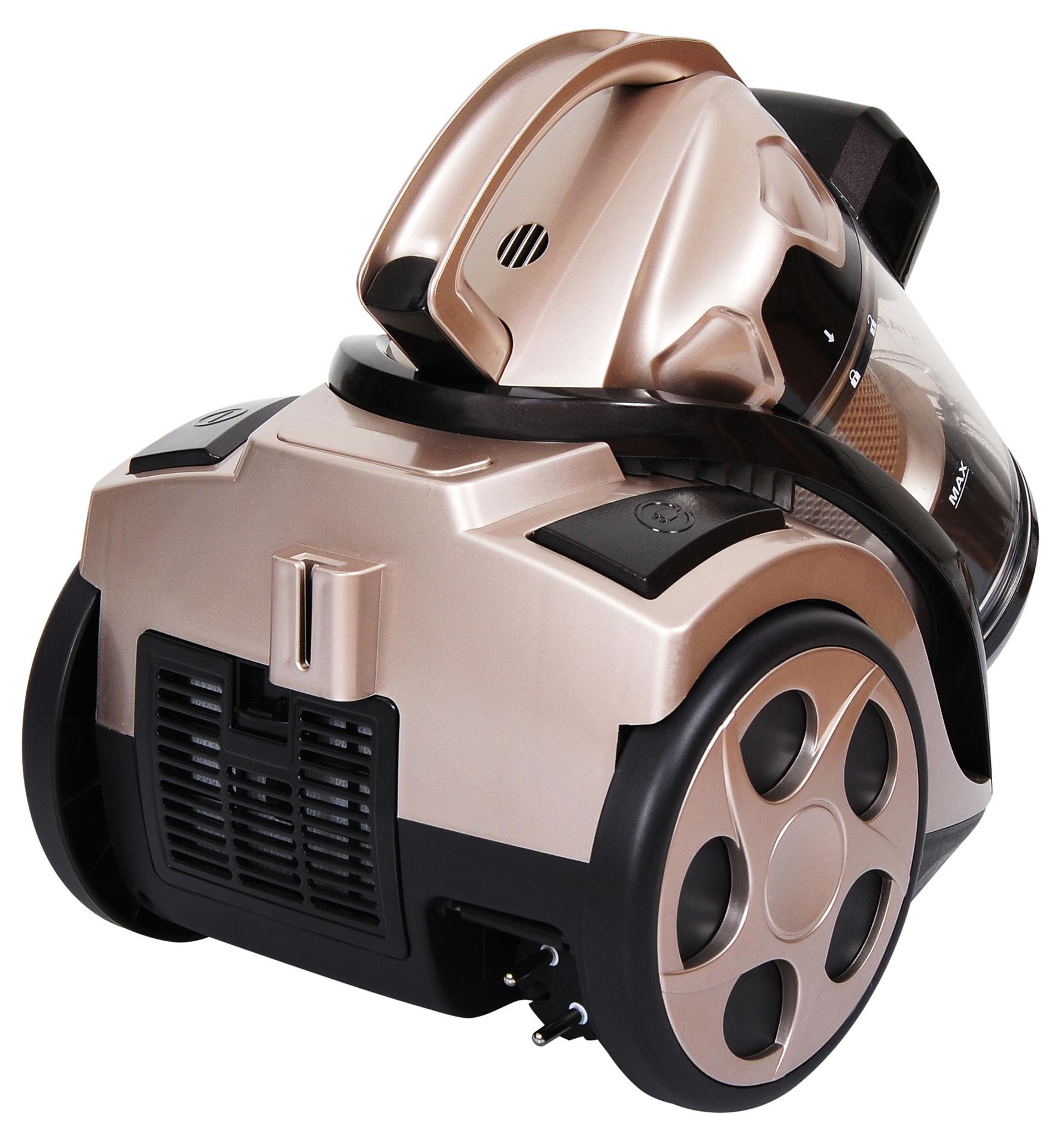 Пылесос StarWind SCV5625 золотистый/черный