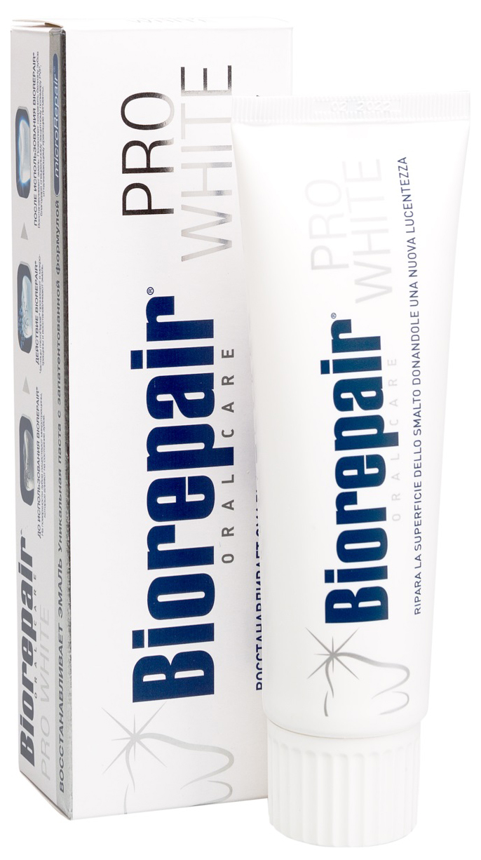 Зубная паста Biorepair Pro White 75мл