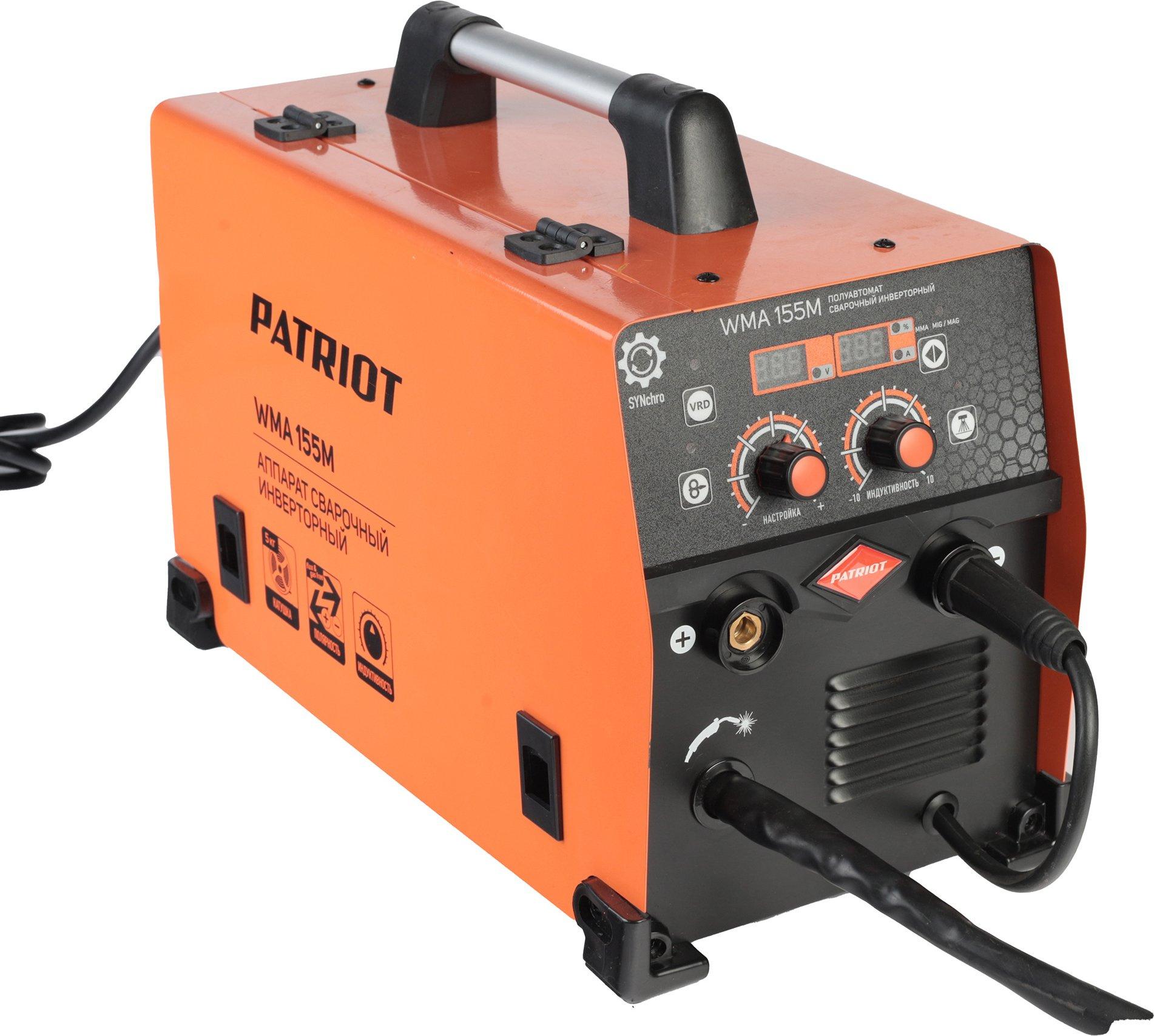 Сварочный инвертор Patriot WMA 155 M MIG-MAG/ММА (605302140)