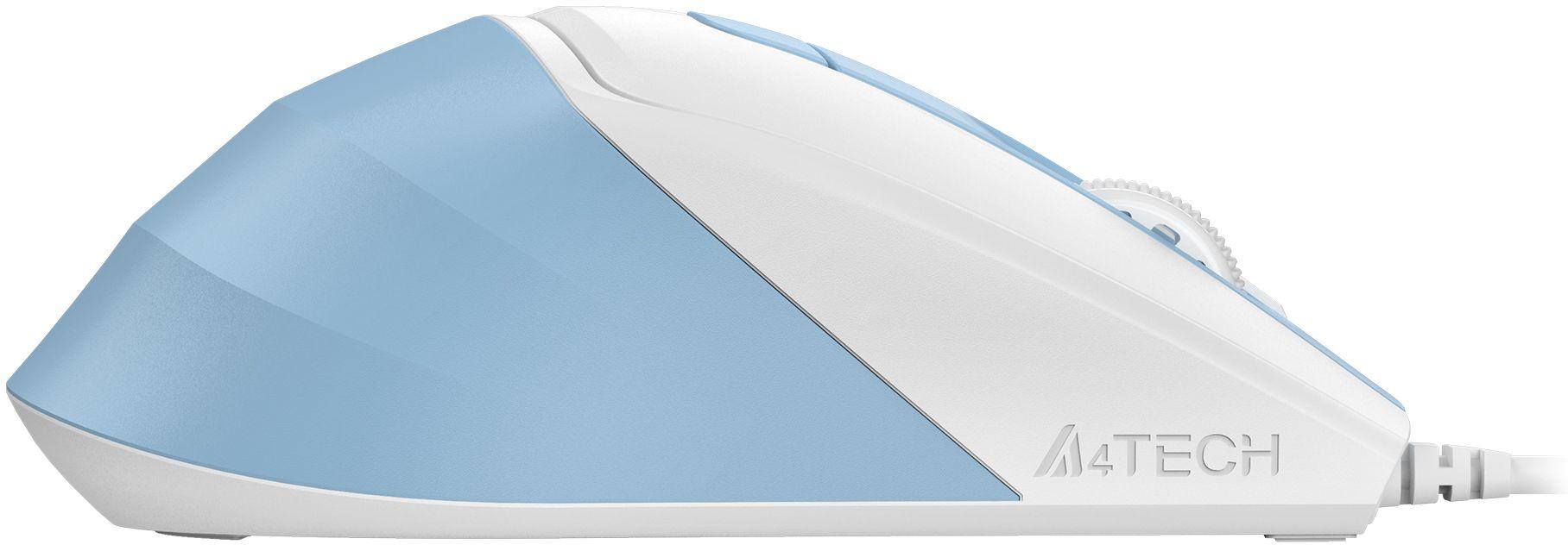 Мышь A4Tech Fstyler FM45S Air голубой/белый/Icy Blue