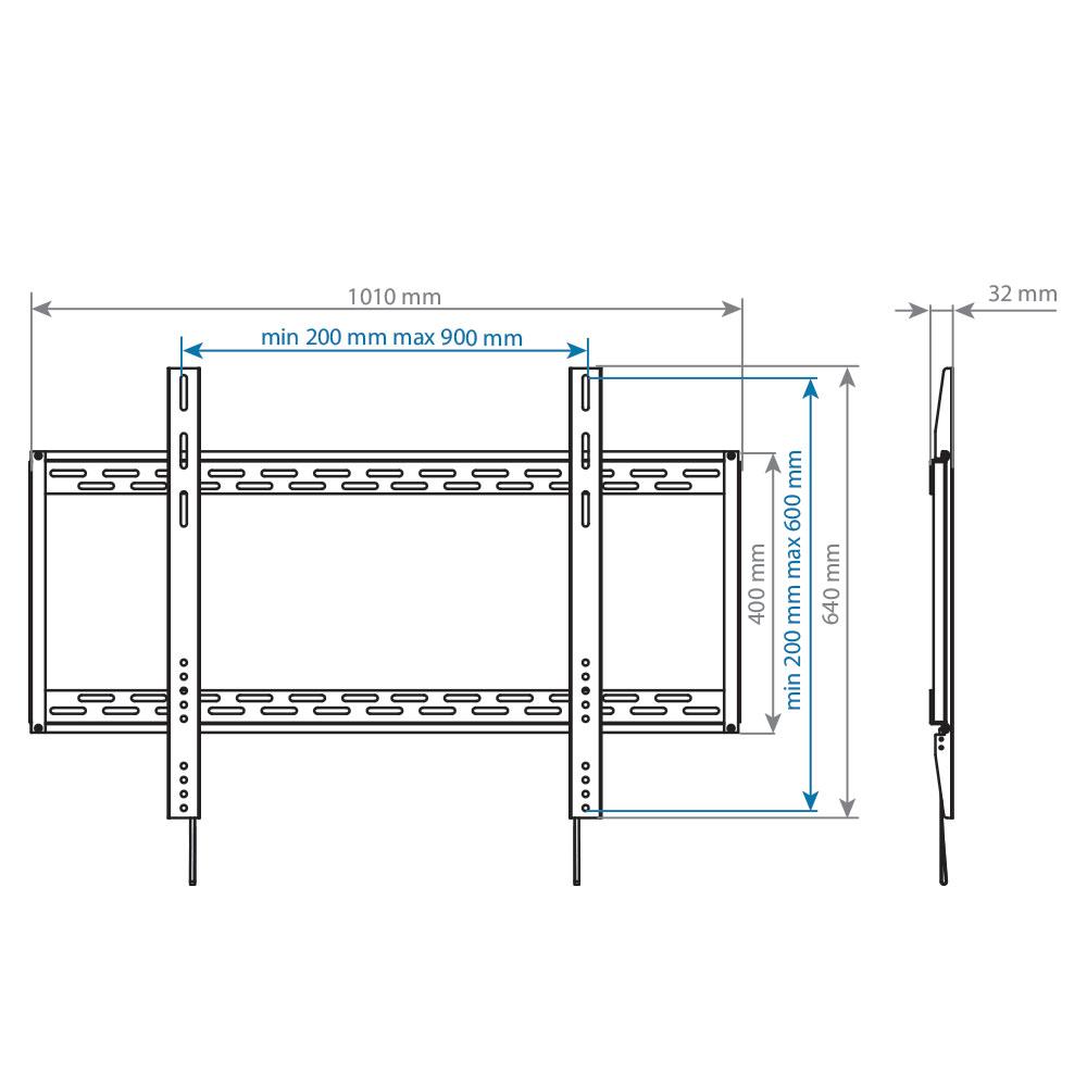 Кронштейн Arm Media PT-100 черный (10230)