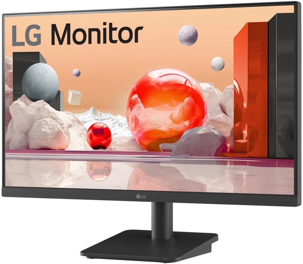 Монитор LG 24MS500-B черный