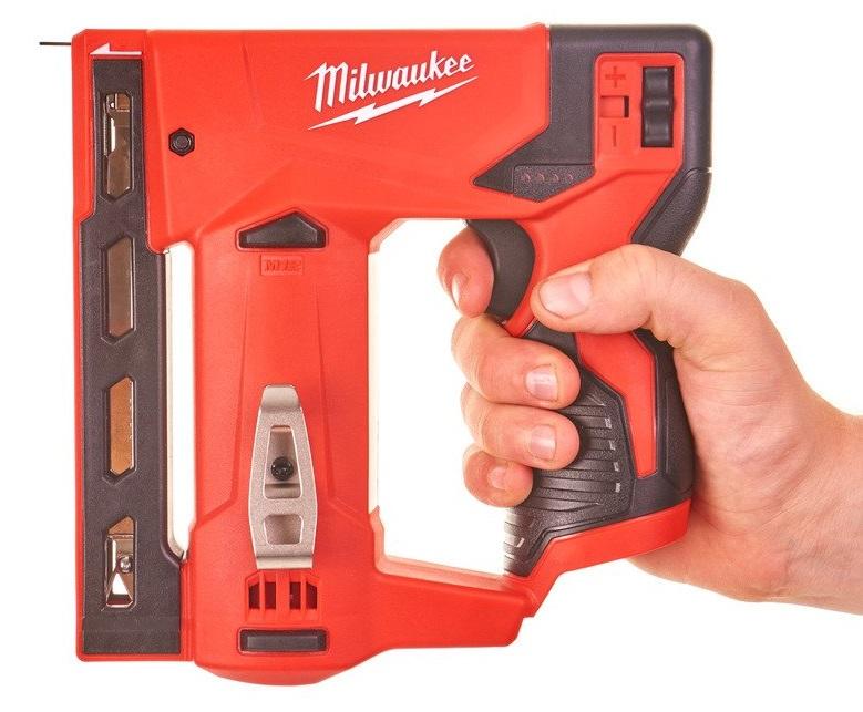 Аккумуляторный степлер Milwaukee M12 BST-0 (4933459634)