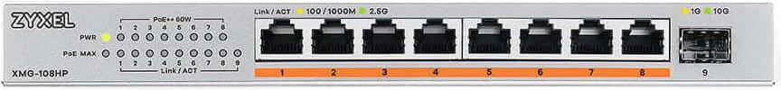 Коммутатор Zyxel XMG-108HP-EU0101F