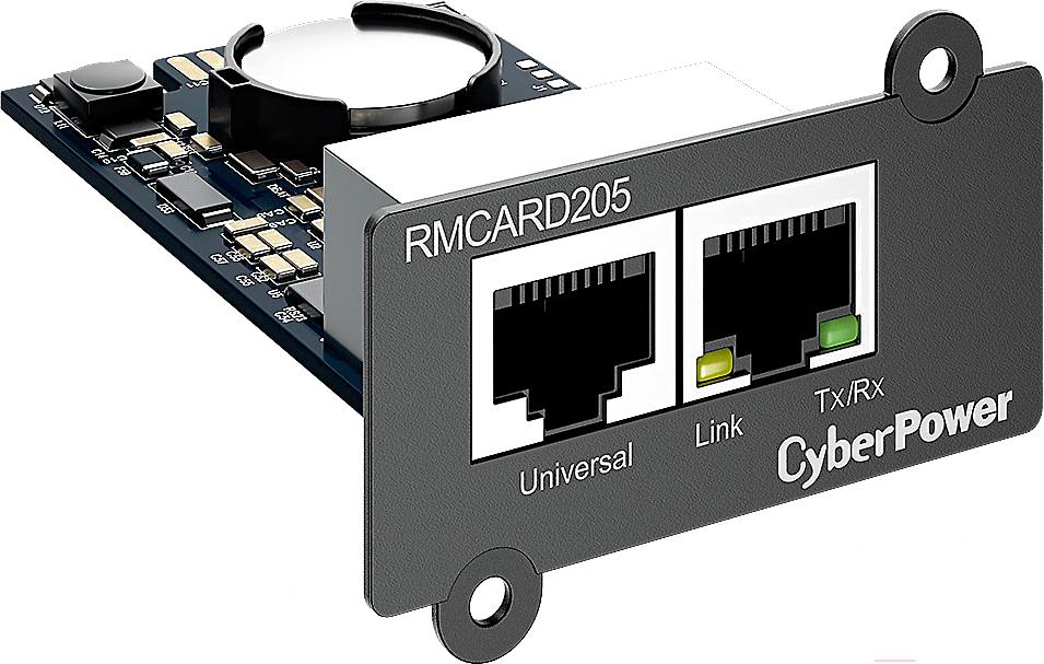 SNMP-карта удаленного управления ИБП CyberPower SNMP RMCARD205 CyberPower SNMP RMCARD205
