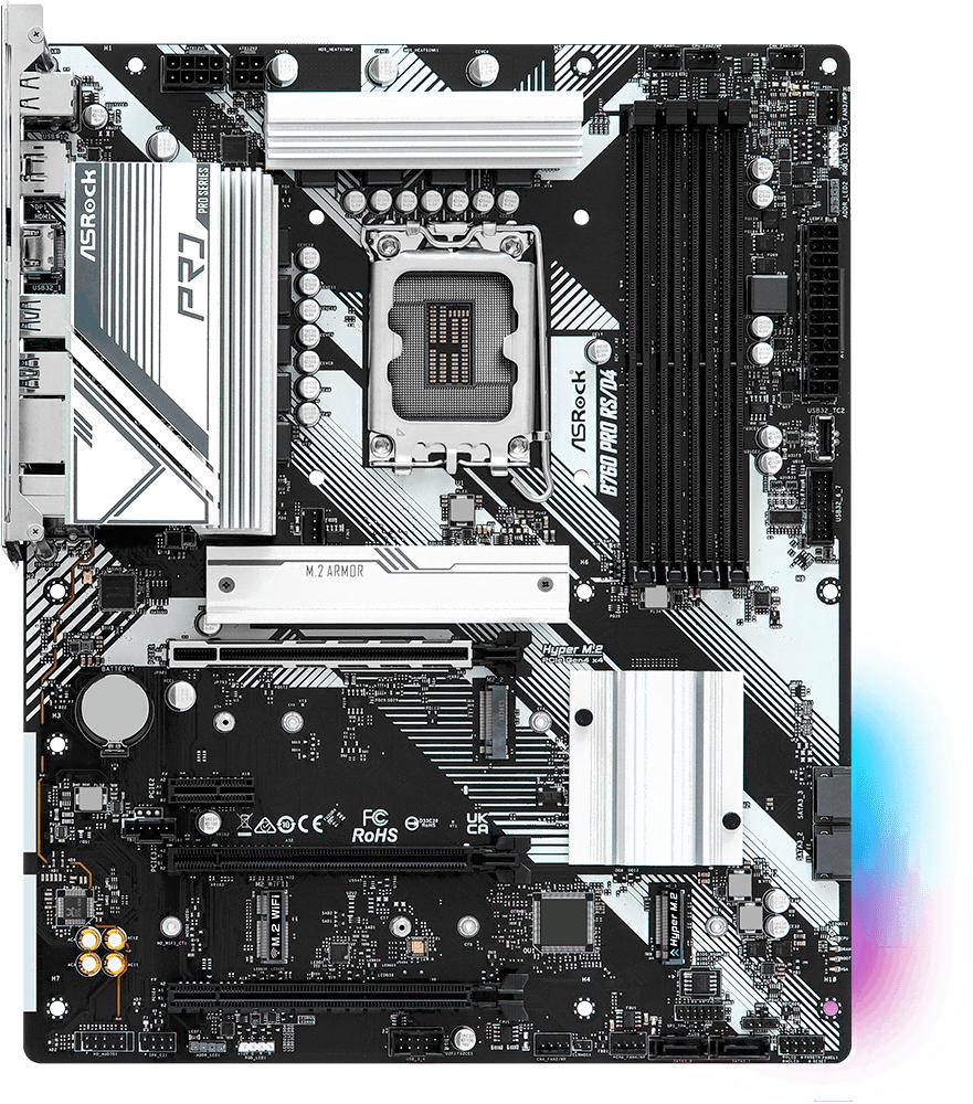 Материнская плата ASRock B760 Pro RS/D4 DDR4