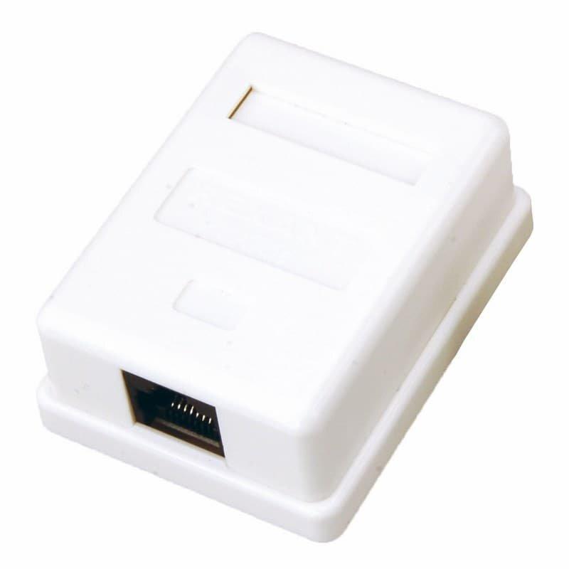 Розетка компьютерная, 1хRJ-45, Rexant, 8р-8с, cat.5e