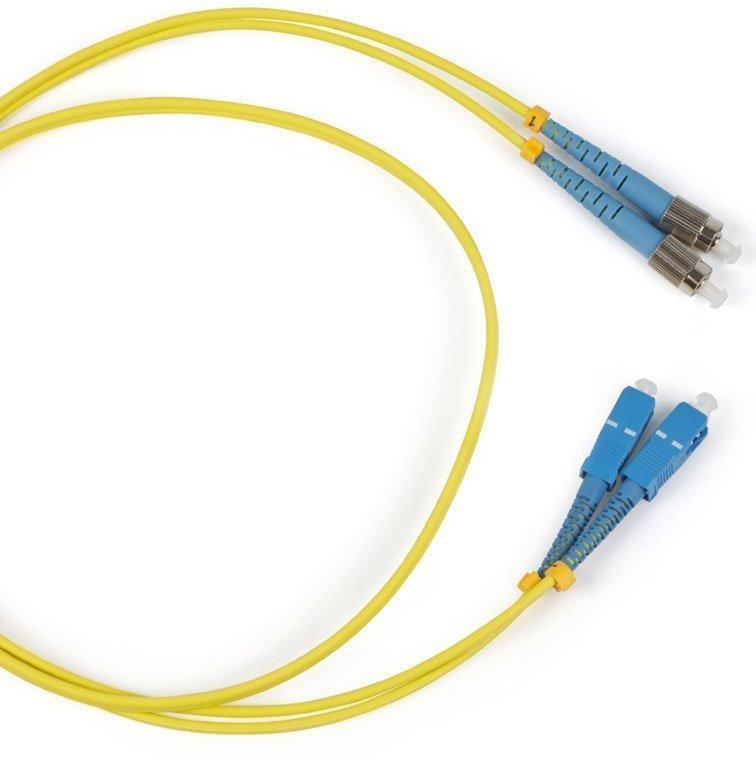 Патч-корд Hyperline FC-D2-9-SC/UR-SC/UR-H-3M-LSZH-YL