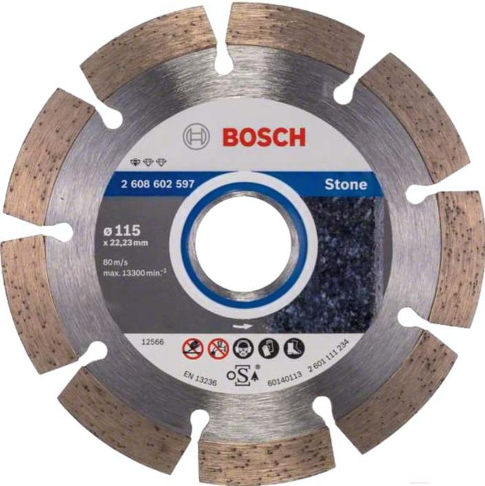 Алмазный диск Bosch 115-22.23 Professional for Stone 2.608.602.597